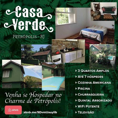 Casa Verde Em Petropolis Hotel Exterior foto
