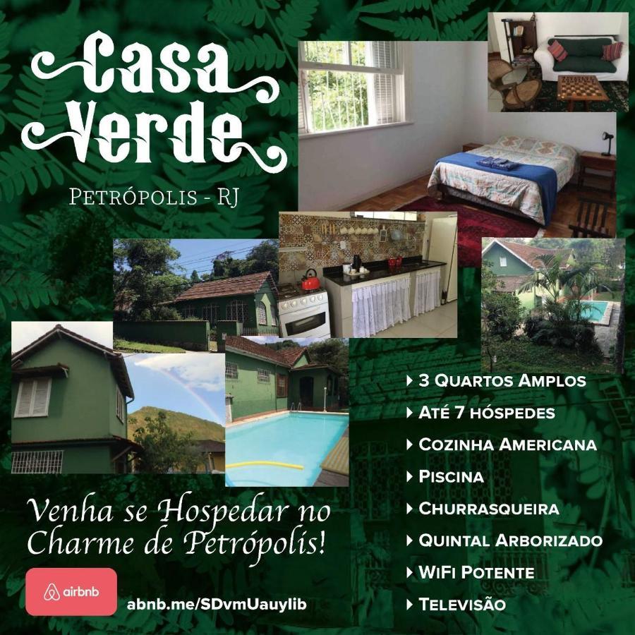 Casa Verde Em Petropolis Hotel Exterior foto